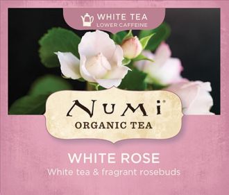 Chá Branco Orgânico Rosa Branca Numi 1