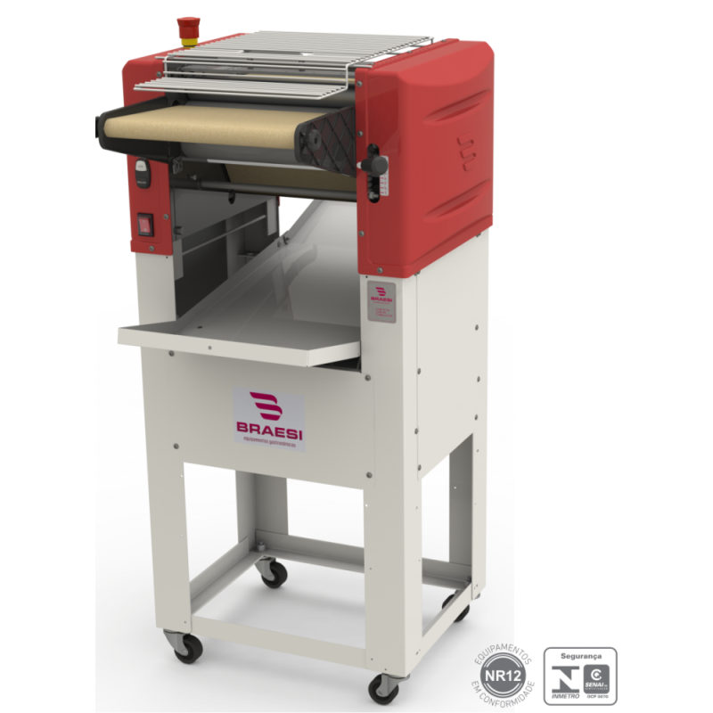 MODELADORA DE PÃES 350MM PEDESTRAL MB-35/1 ST 127/220V BRAESI 1
