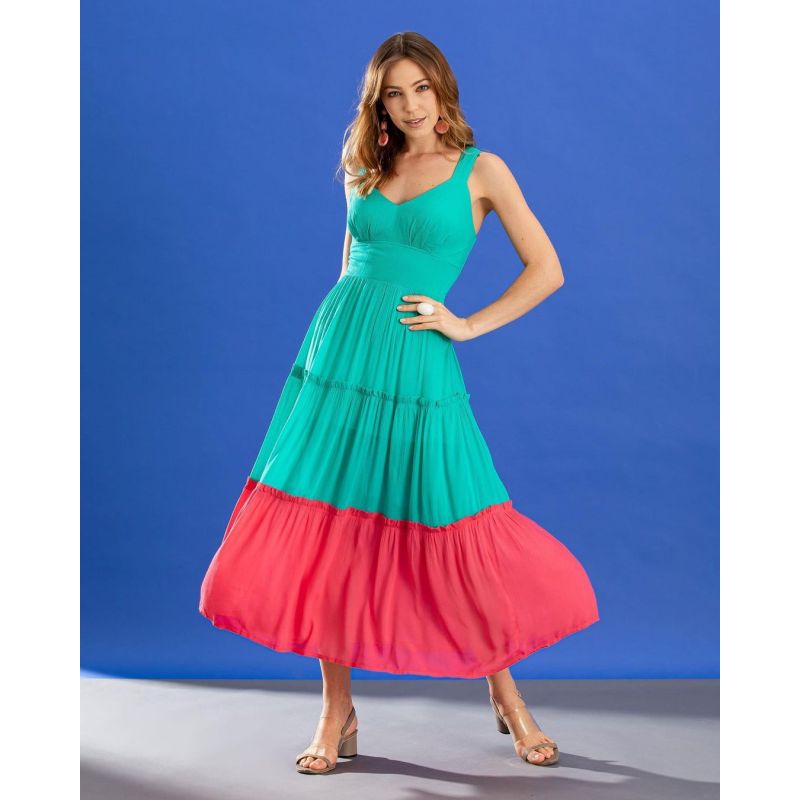Vestido Bicolor Tuko 1