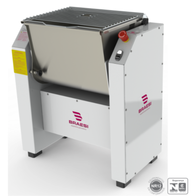 AMASSADEIRA SEMIRRÁPIDA 25KG BASCULANTE ALI-25/1 G2 127/220V BRAESI