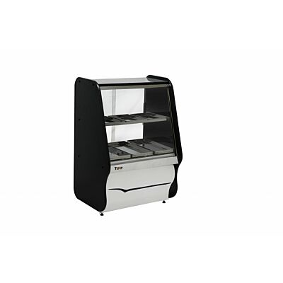 BALCÃO ESTUFA SALGADO 0,70M TOOP 2 ANDARES TERMOS BLACK ORMIFRIO