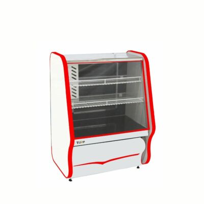 BALCÃO REFRIGERADO DOCE 0,80M AR FORÇADO FAIXA VERMELHA ORMIFRIO 1