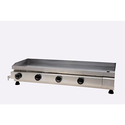 CHAPA BIFETEIRA 105X60 INOX ESCOVADO CGP-100 À GÁS EDANCA