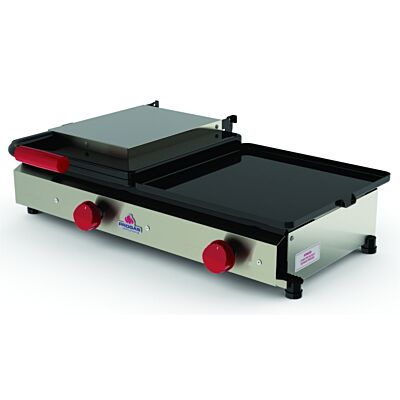 CHAPA BIFETEIRA 66X43 À GÁS COM PRENSA PR-700 G STYLE PROGÁS