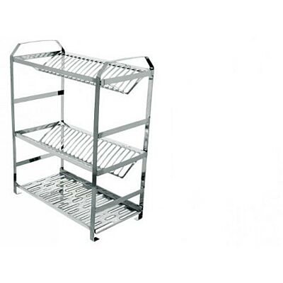 ESCORREDOR DE PRATOS 40 PRATOS SUPER EPS-017 INOX MANOX