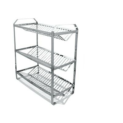 ESCORREDOR DE PRATOS 60 PRATOS SUPER EPS-018 INOX MANOX