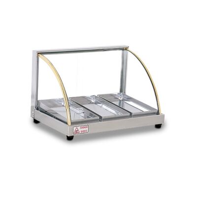 ESTUFA 03 BANDEJAS VIDRO CURVO W3 220V TITÃ