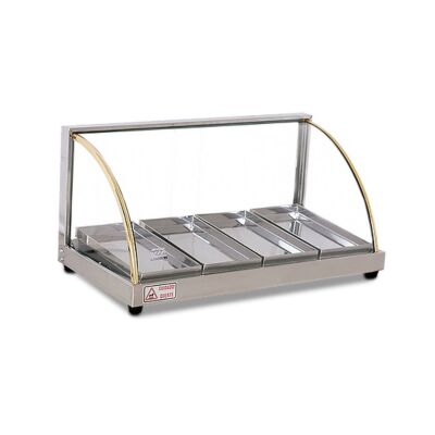 ESTUFA 04 BANDEJAS VIDRO CURVO W4 220V TITÃ