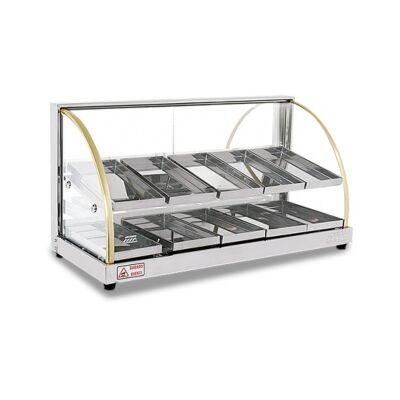 ESTUFA 10 BANDEJAS VIDRO CURVO DUPLA W10D 220V TITÃ