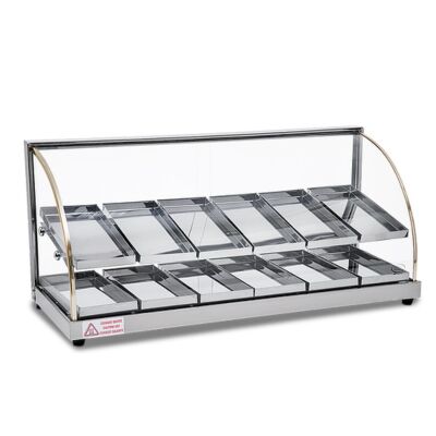 ESTUFA 12 BANDEJAS VIDRO CURVO DUPLA W12D 220V TITÃ