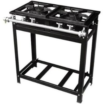 FOGÃO 2 BOCAS 30X30 P7 1QD BP CRISTALAÇO