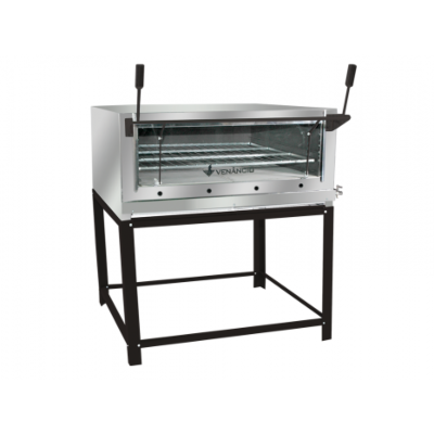 FORNO REFRATÁRIO 92X65 GUILHOTINA INFRAVERMELHO FIRIV90 INOX À GÁS VENÂNCIO