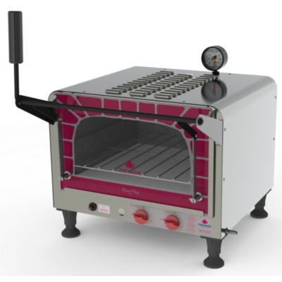 FORNO REFRATÁRIO MINI CHEF PRP-400G STYLE G2 À GÁS PROGÁS