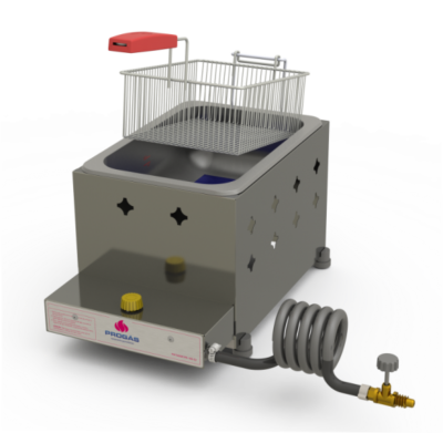 FRITADEIRA 1CUBA 1 CESTO 5L PR-10G G2 À GÁS PROGÁS