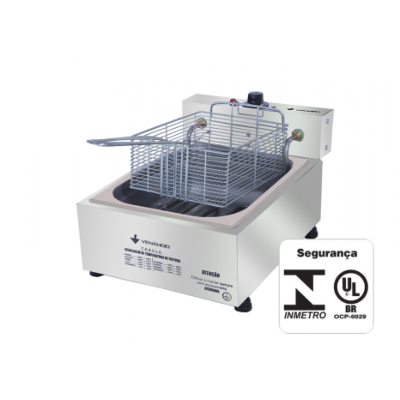 FRITADEIRA 1 CUBA 1 CESTO 5L GN 1/2 SFE112 220V VENÂNCIO
