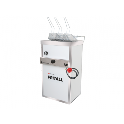 FRITADEIRA 1 CUBA 3 CESTOS 30L ÁGUA E ÓLEO FAOAP30 À GÁS VENÂNCIO