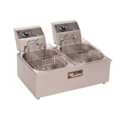 FRITADEIRA 2 CUBAS 2 CESTOS 11,4L 220V FRE2CMT 220V MONARCHA