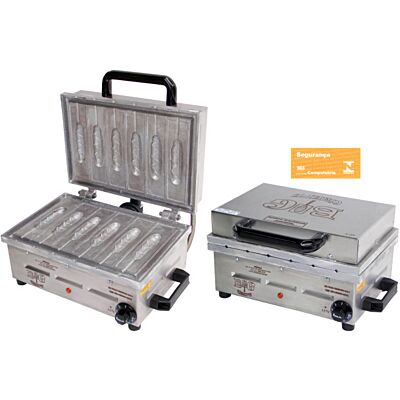 MÁQUINA DE CREPE NO PALITO 06 BIG CREPE 21CM 220V ADEMAQ