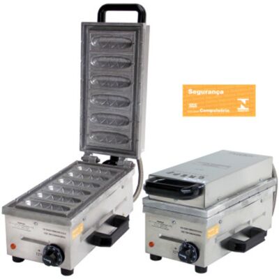 MÁQUINA DE CREPE NO PALITO 06 CREPELÍSSIMO 13CM 127V ADEMAQ