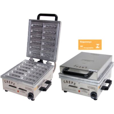 MÁQUINA DE CREPE NO PALITO 12 CREPELÍSSIMO 13CM 127V ADEMAQ