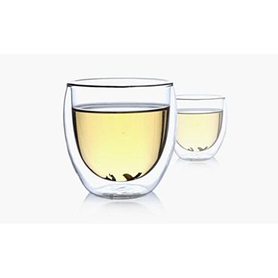 Copo de Vidro Duplo 250ml 2