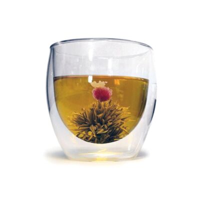 Copo de Vidro Duplo 250ml 3