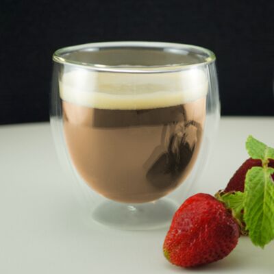 Copo de Vidro Duplo 250ml