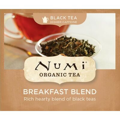 Chá Preto Orgânico Breakfast Blend Numi 1