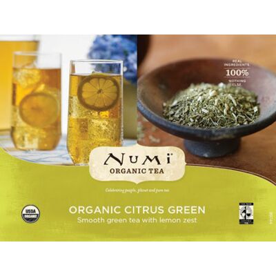 Chá Verde Orgânico FS Citrus Iced Numi Sachê 2