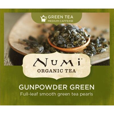 Chá Verde Orgânico Gunpowder Numi 1