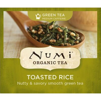 Chá Verde Orgânico Japonês Tradicional Toasted Rice Numi 1