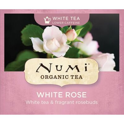 Chá Branco Orgânico Rosa Branca Numi 1
