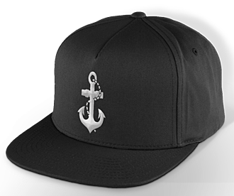 Boné Snapback CEZAR BLACK Âncora