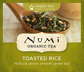 Chá Verde Orgânico Japonês Tradicional Toasted Rice Numi 1