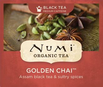 Chá Preto Orgânico Golden Chai Numi 1