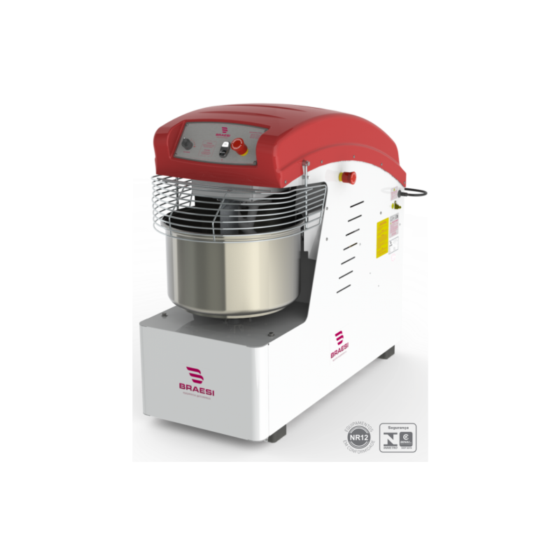 AMASSADEIRA ESPIRAL 25KG AES-25/1 G2 220V BRAESI 1