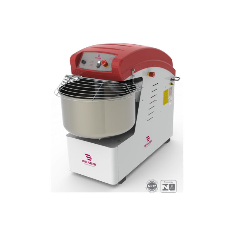 AMASSADEIRA ESPIRAL 40KG AES-40/1 G2 220V BRAESI 1