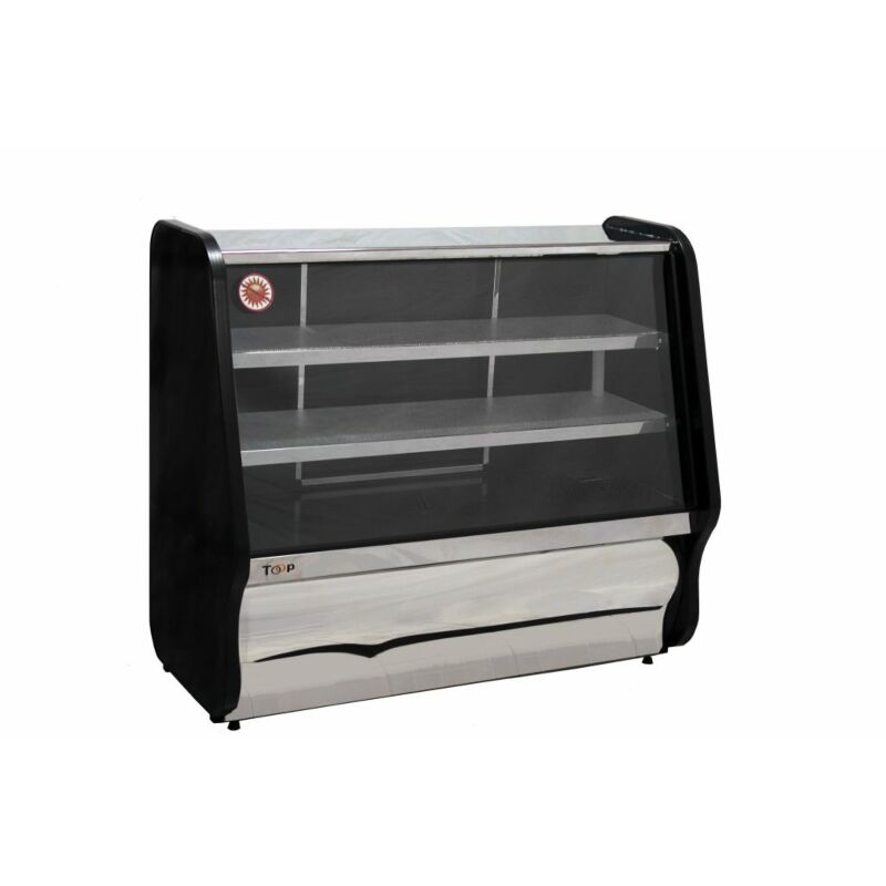 BALCÃO REFRIGERADO 1,80M 2 PLACAS FRIAS LED BLACK ORMIFRIO 1