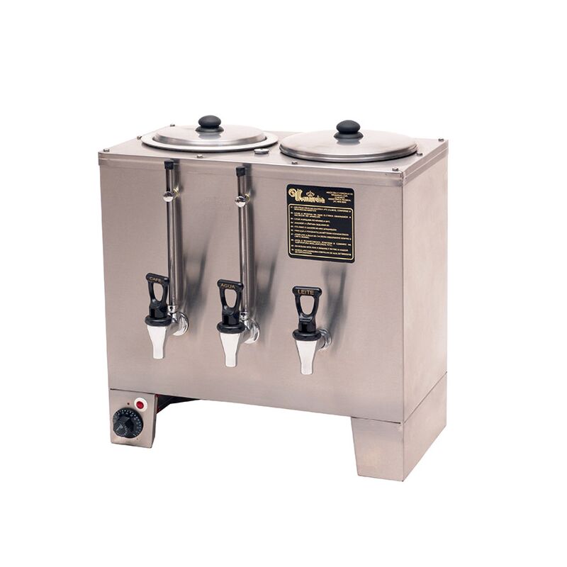 CAFETEIRA 06L CONJUGADA CAFÉ E LEITE M32DCL 220V MONARCHA 1