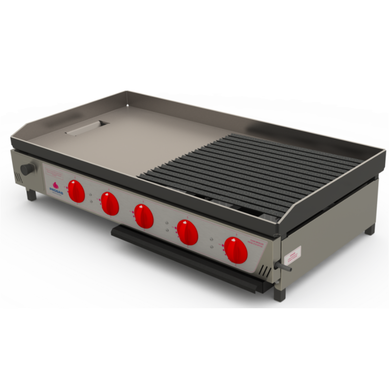 CHAPA CHAR BROILER 100X50 INOX PRCB-2100 À GÁS PROGÁS 1