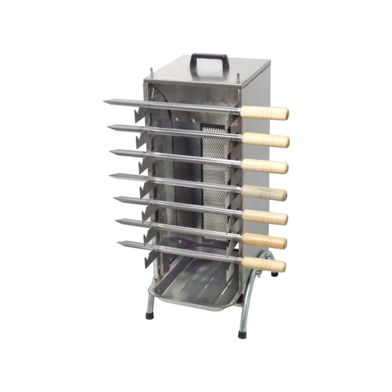 CHURRASQUEIRA VERTICAL 7E INFRAVERMELHO BP P1100A À GÁS ALFA SUPORTEL 1