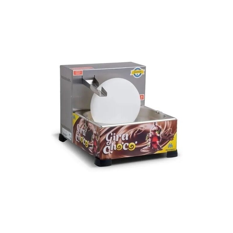 DERRETEDEIRA DE CHOCOLATE 5KG GIRA-CHOCO BANHO MARIA INOX DR2.151 220V MARCHESONI 1