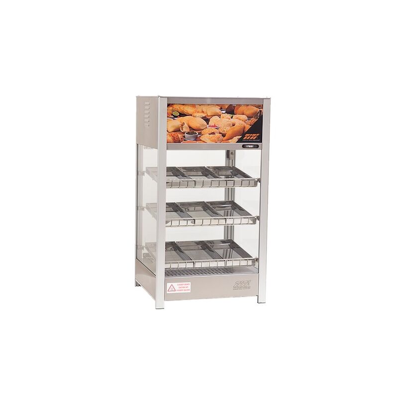 ESTUFA 09 BANDEJAS VIDRO RETO TRIPLA DISPLAY VAPOR-286 220V TITÃ 1