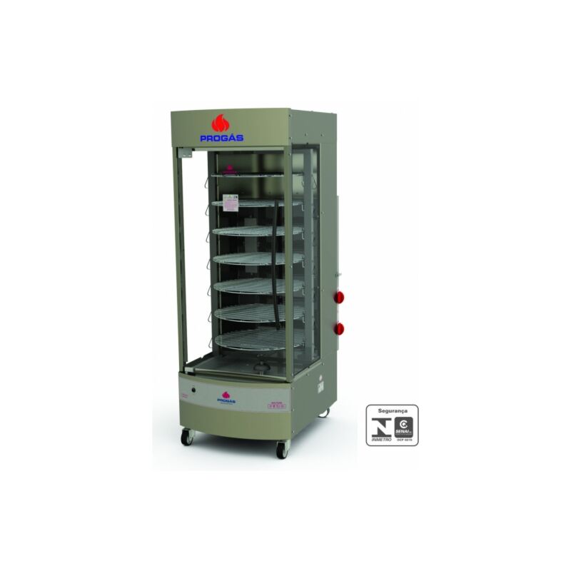 FORNO GIRATÓRIO 7A INFRAVERMELHO PRP-242 G4 À GÁS PROGÁS 2