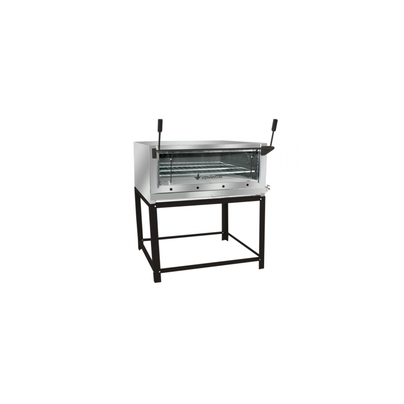 FORNO REFRATÁRIO GUILHOTINA INFRAVERMELHO FIRIV110 INOX À GÁS VENÂNCIO 1