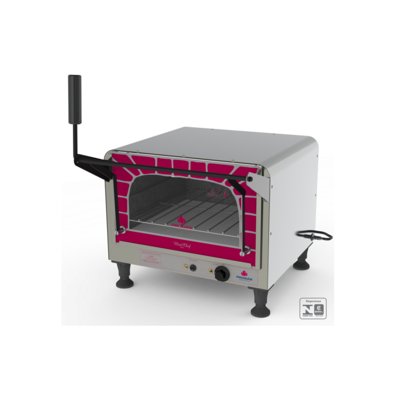 FORNO REFRATÁRIO MINI CHEF PRPE-400 STYLE G2 127V PROGÁS 1