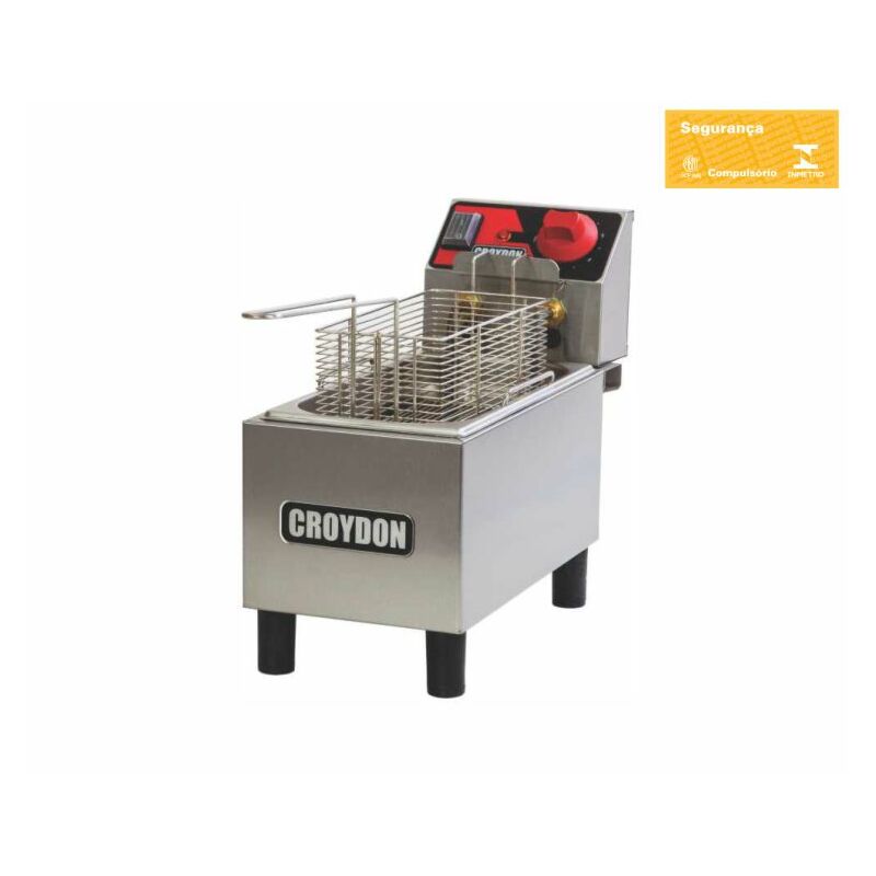 FRITADEIRA 1 CUBA 1 CESTO 3L FC1A 220V CROYDON 1