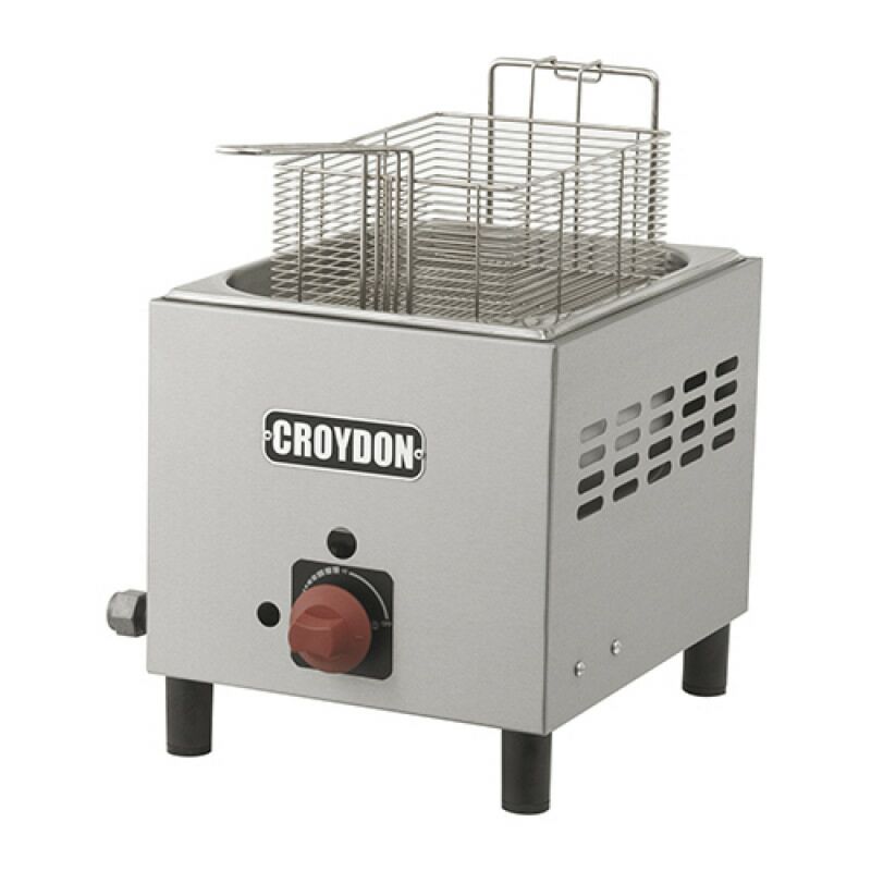 FRITADEIRA 1 CUBA 1 CESTO 4,5 F1BG Á GÁS CROYDON 1
