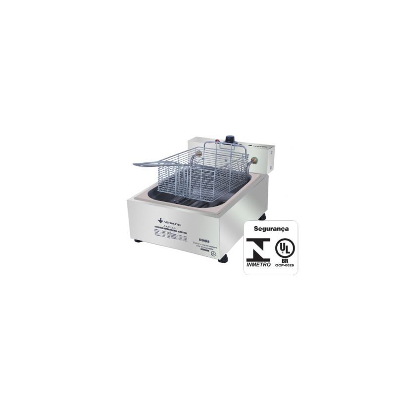 FRITADEIRA 1 CUBA 1 CESTO 5L GN 1/2 SFE112 220V VENÂNCIO 1