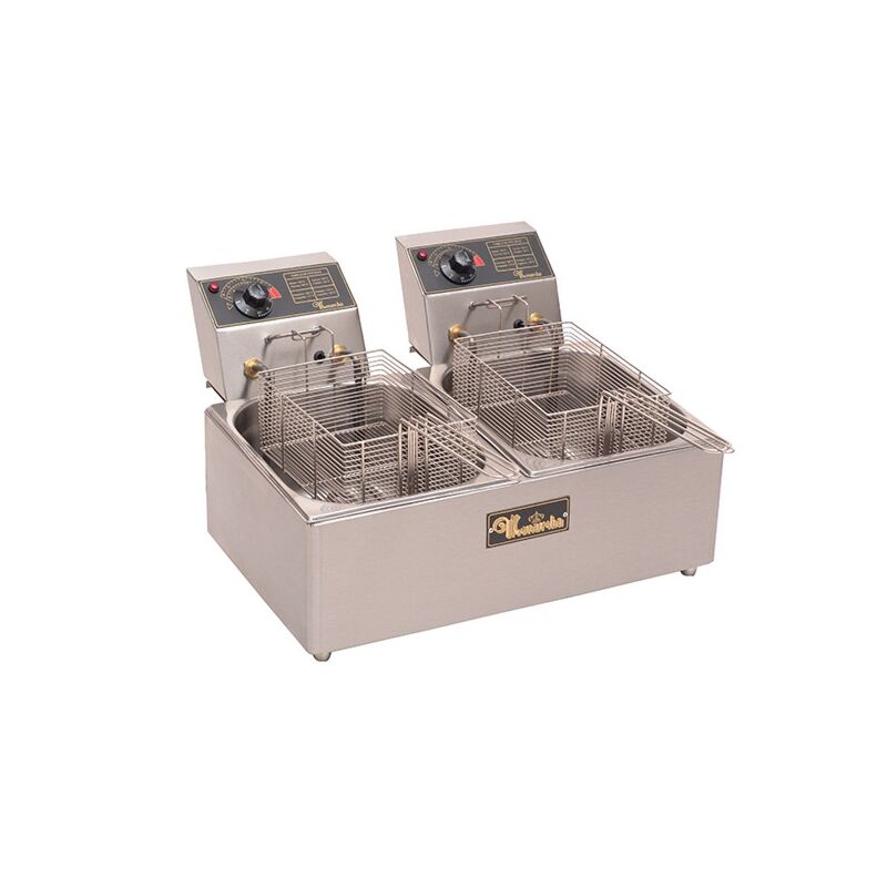 FRITADEIRA 2 CUBAS 2 CESTOS 11,4L 220V FRE2CMT 220V MONARCHA 1